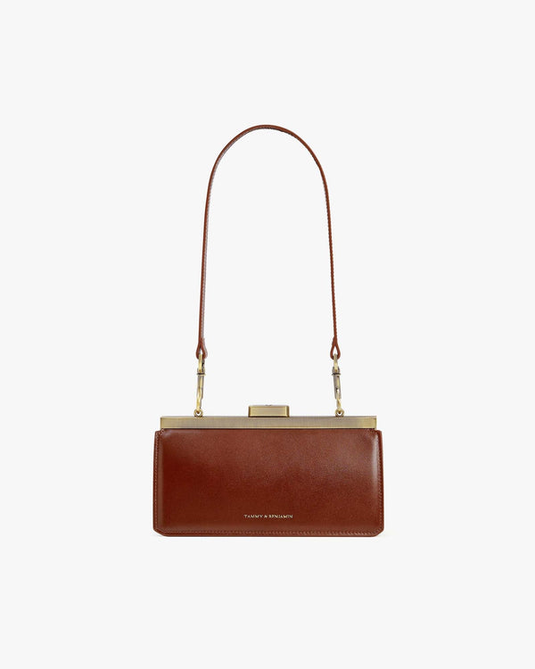 JEANNE BAGUETTE - Brun|upsale-option--bandouliere-courte-brun-1