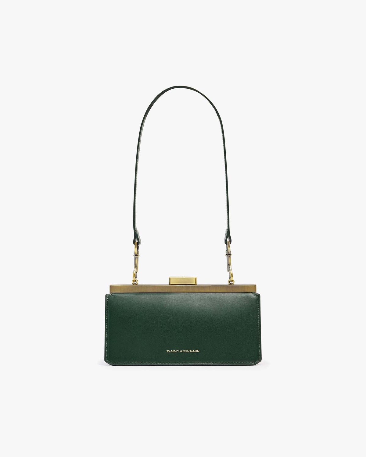 JEANNE BAGUETTE - Vert émeraude|upsale-option--bandouliere-courte-vert-emeraude-1