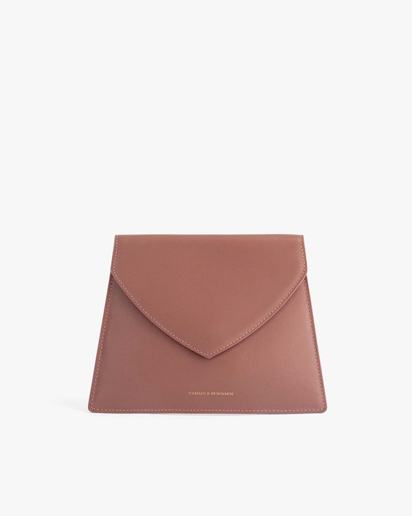 GABRIELLE POUCH - SMOKED PINK